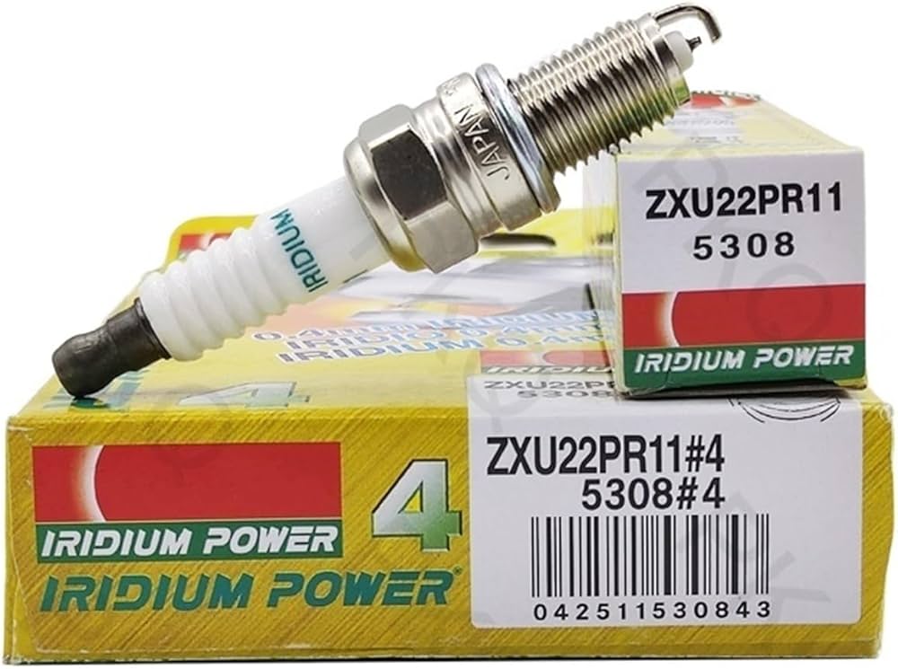 4-pack ZXU22PR11 5308 iridium spark plug candle for 90048-51188