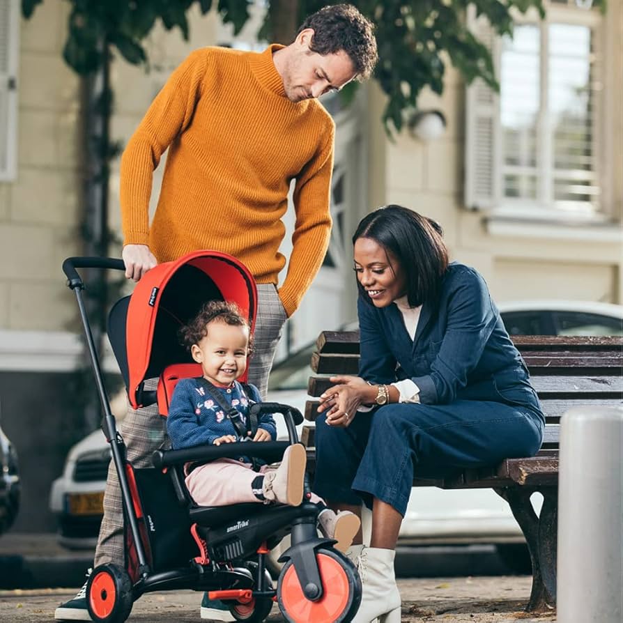 Amazon.co.jp: 【ロングユース三輪車】スマートトライク STR3 レッド