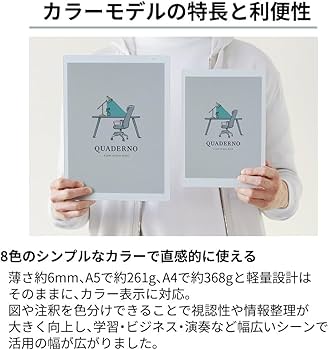 Amazon.co.jp: 電子ペーパー クアデルノ A4型 QUADERNO A4 (Gen. 3C