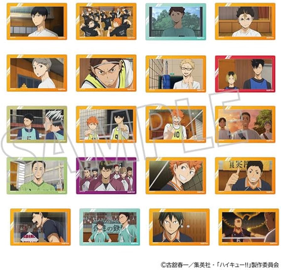 ハイキュー!! クリアカード コレクション 69枚セット ハイキュー