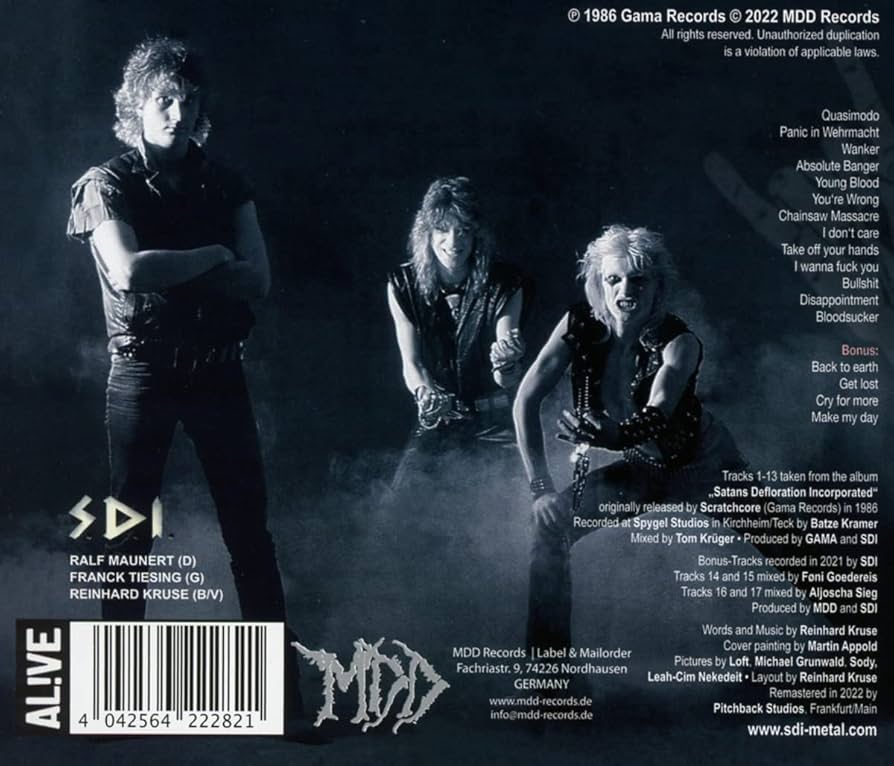 Amazon.co.jp: Satans Defloration Incorporated: ミュージック