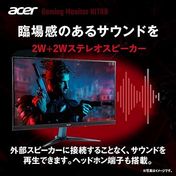 Amazon.co.jp: Acer ゲーミングモニター Nitro 27インチ IPS 非光沢 4K