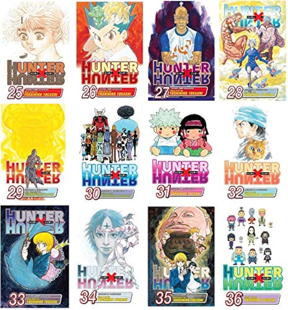 Hunter x Hunter Manga Set, Vol. 25-36 - Livros na Amazon Brasil