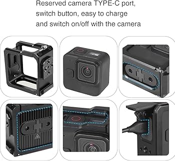 Amazon.com : Cage Protective Frame for Gopro Hero 11 Black Mini