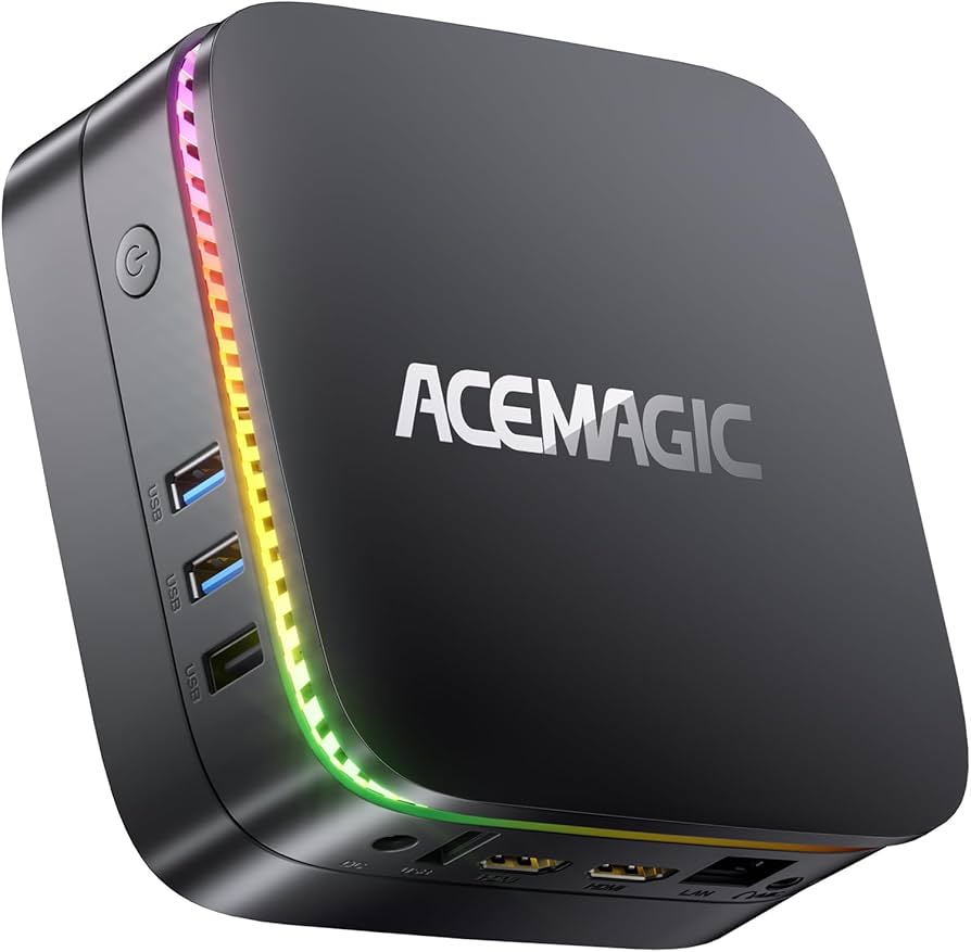 Amazon.com: ACEMAGIC Mini PC Gaming RGB AK1 Plus, Intel N95(up to