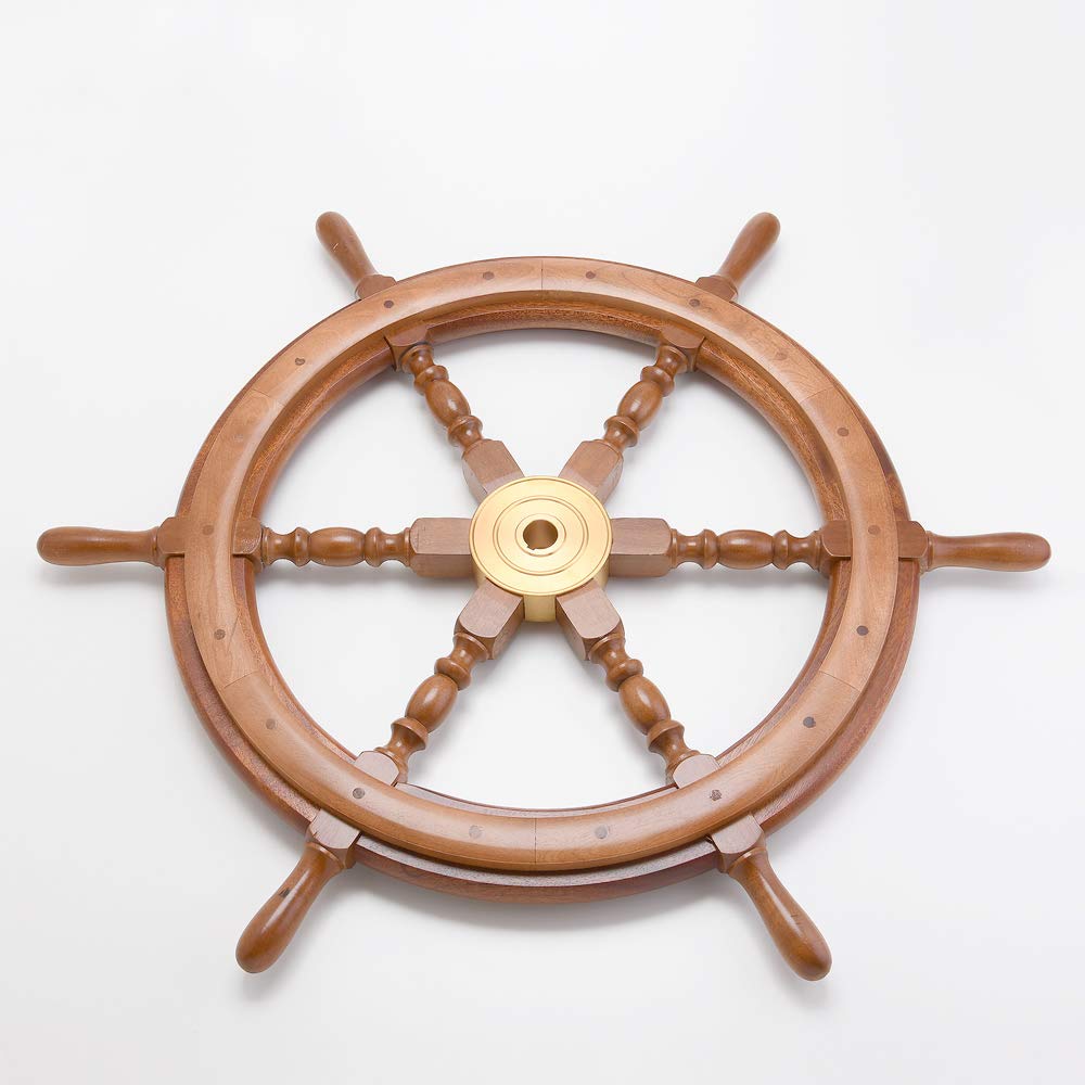 Amazon.co.jp: (舵輪30インチタイプ)(LIV023) マリンインテリア ラット