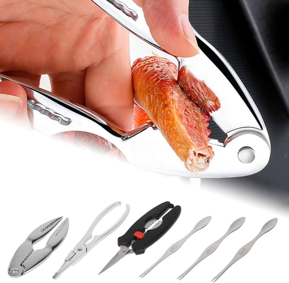 Amazon.co.jp: カニフォーク 6本セット カニスプーン カニ ハサミ