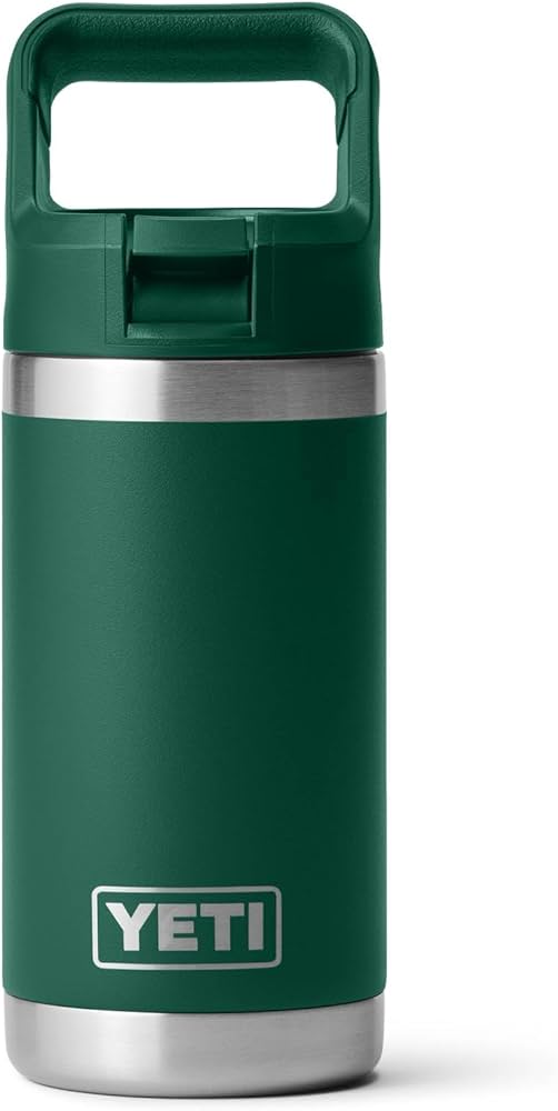 Amazon.com: YETI Rambler Jr. 12 oz Kids Bottle, with Straw Cap