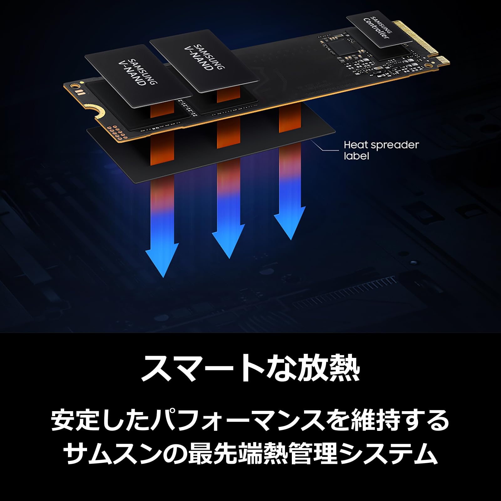 Amazon.co.jp: Samsung 990 EVO 1TB PCIe Gen 4.0 ×4 NVMe M.2 (2280