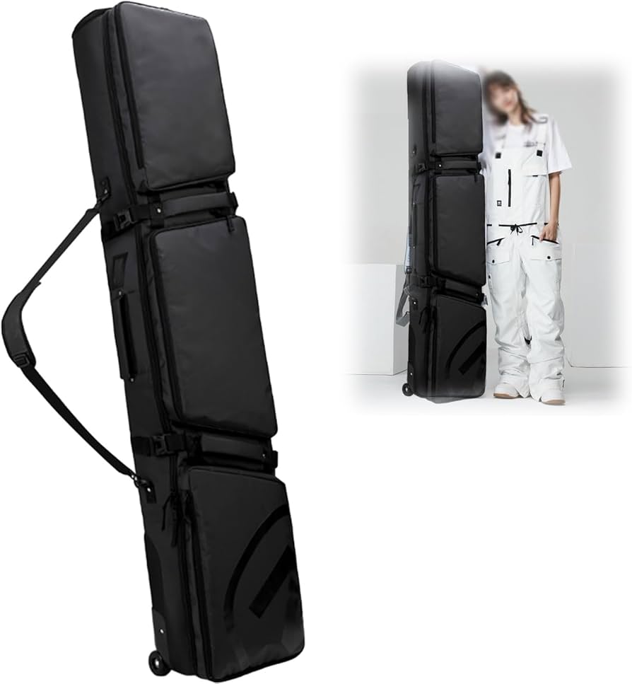 Amazon.co.jp: オールインワン 大容量 スキーケース キャスター付き