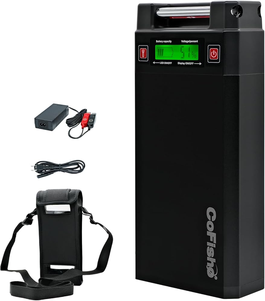 Amazon.co.jp: Cofisho 電動リール用 バッテリー 20000mAh GN-20F 14.8