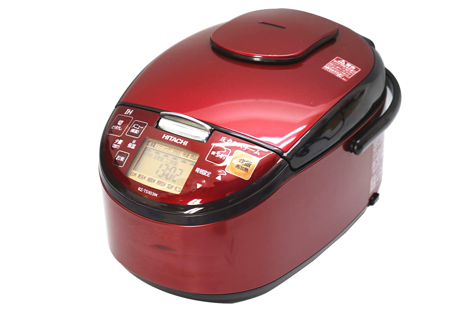 Amazon | 日立 5.5合 圧力スチーム IH炊飯器 RZ-TS103M ルビーレッド