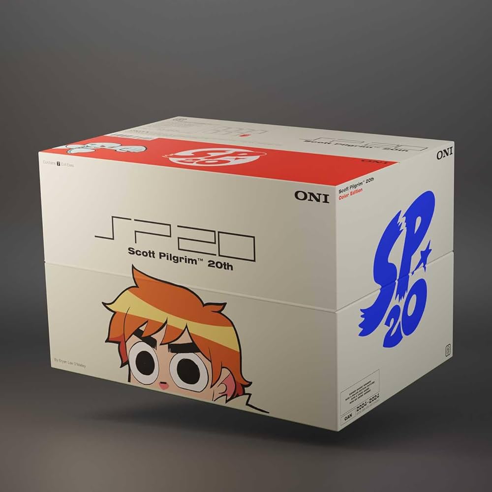 Amazon | Scott Pilgrim 20th Anniversary Color Hardcover Box Set