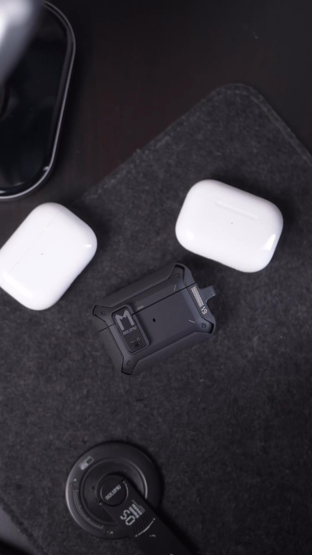 Amazon | Aulumu A19 Airpods Pro2 ケース ロック付き エアーポッズ