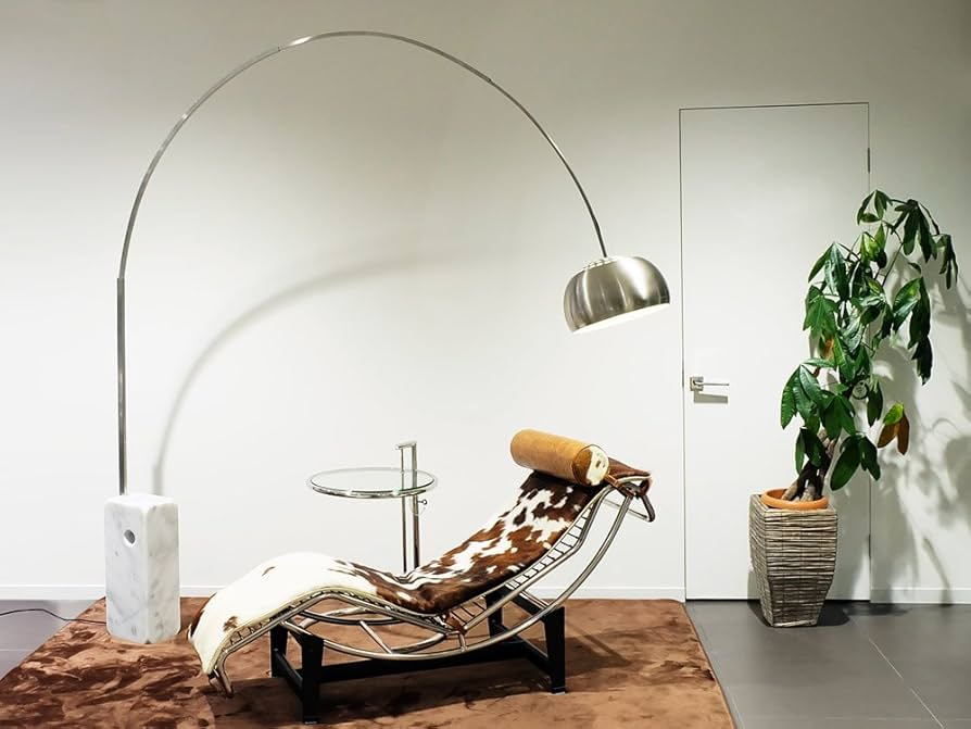 Amazon.co.jp : Arco Lamp (アルコランプ) 天然大理石/ホワイト リ