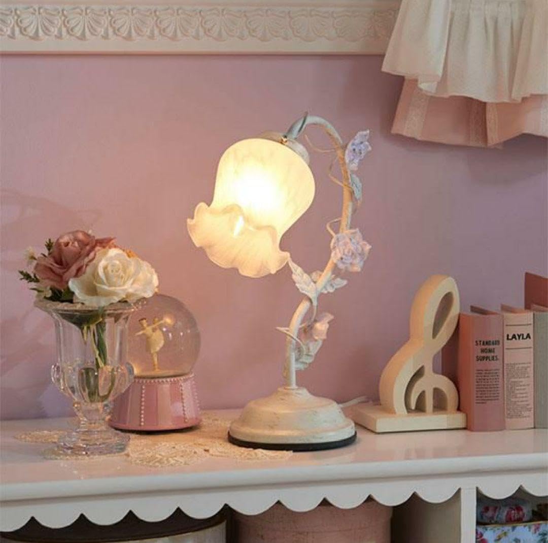 Amazon.co.jp: スタンドライトお花 韓国風インテリア フラワー 姫系