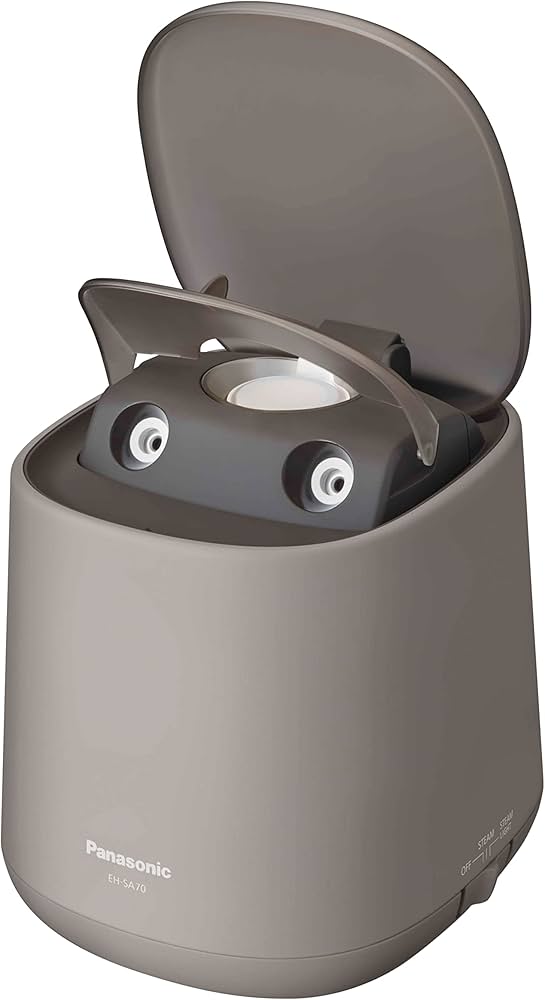 Amazon.co.jp: Panasonic EH-SA70-H NanoCare Steamer, Thick Double