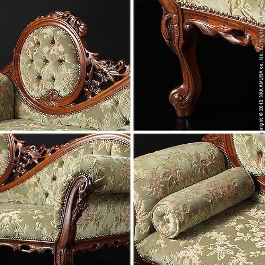 Amazon.co.jp: ヴェローナクラシック 金華山カウチソファ イタリア