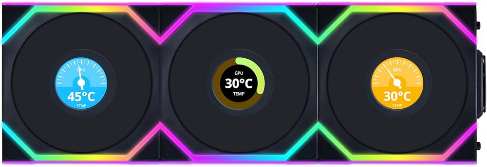 Amazon.com: Lian Li UNI FAN SL Wireless LCD PC Fan 120mm RGB – 3