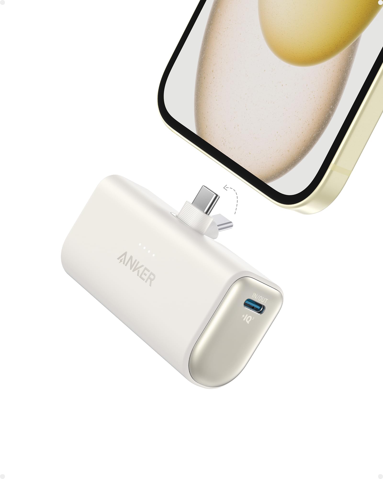 Amazon.com: Anker iPhone 16 Portable Charger, Nano Power Bank with