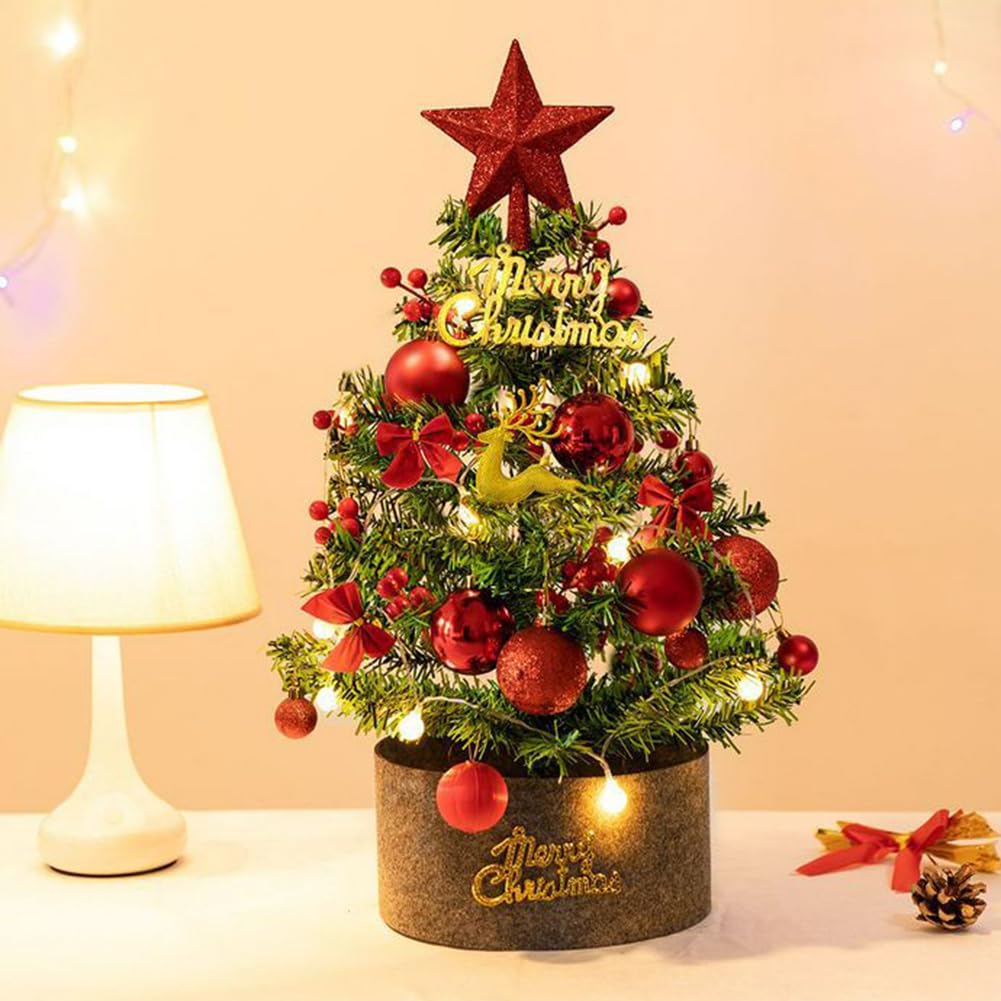 Amazon.co.jp: 【2023新登場】 ミニクリスマスツリー 卓上 北欧 led