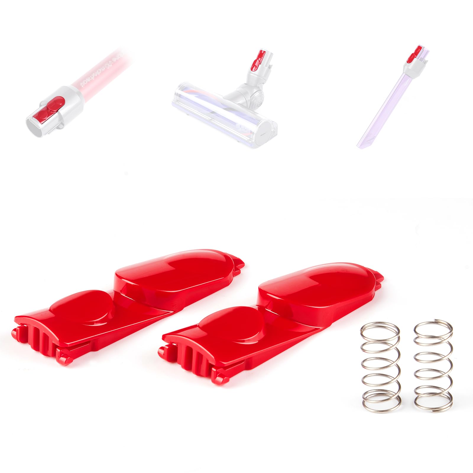 Amazon | クリーナーヘッドクリップラッチタブボタン交換用ダイソンV7