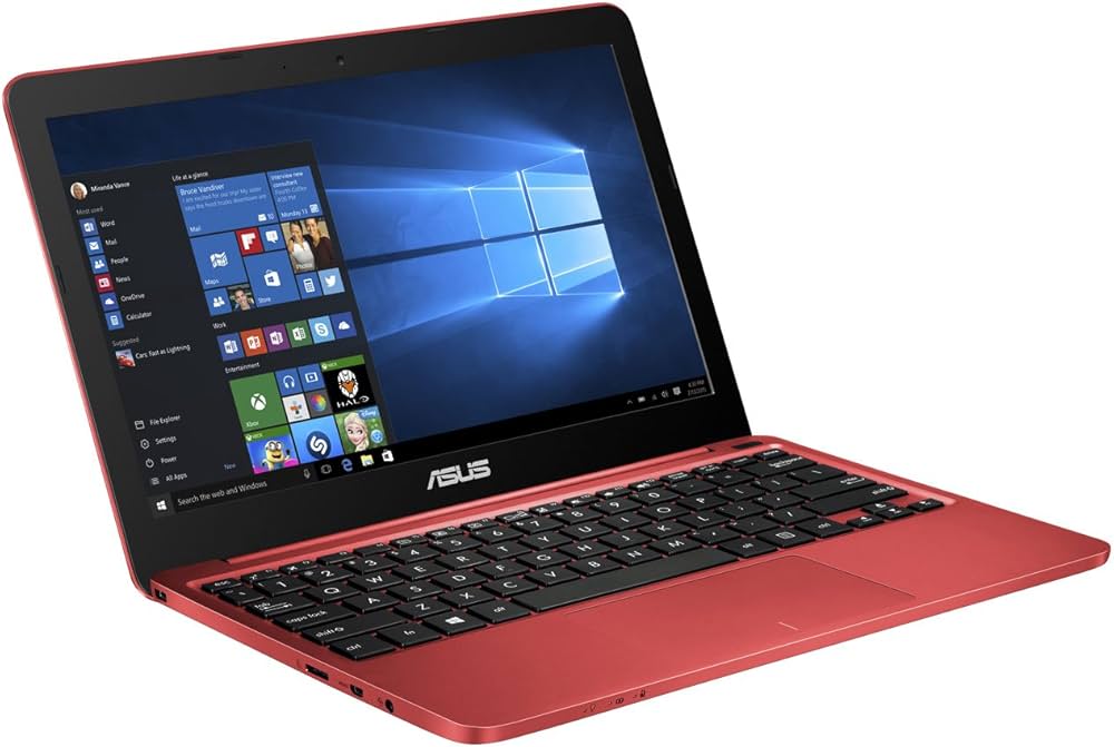 Amazon.co.jp: ASUS ノートパソコン EeeBook X205TA-RED10 Windows10