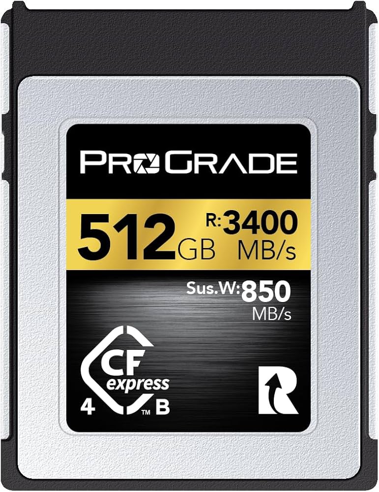 Amazon | ProGrade Digital CFexpress 4.0 Type B GOLD 512GB メモリー