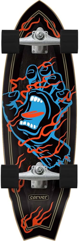 Amazon | Santa Cruz Inferno Hand Shark 9.85インチ x 31.5インチ