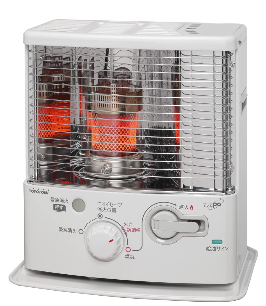 Amazon | トヨトミ 石油ストーブ ぐるんPa (木造6畳まで/コンクリート9