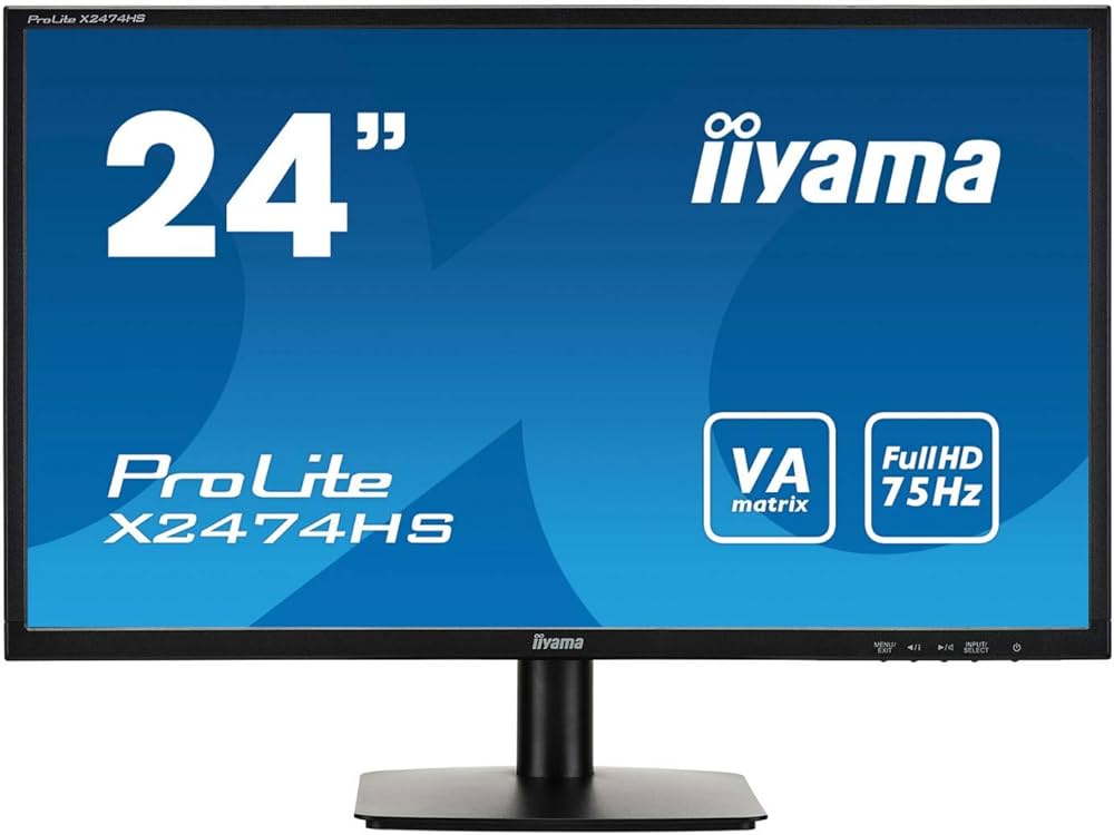 Amazon.co.jp: iiyama モニター ディスプレイ X2474HS-B1 (23.6インチ