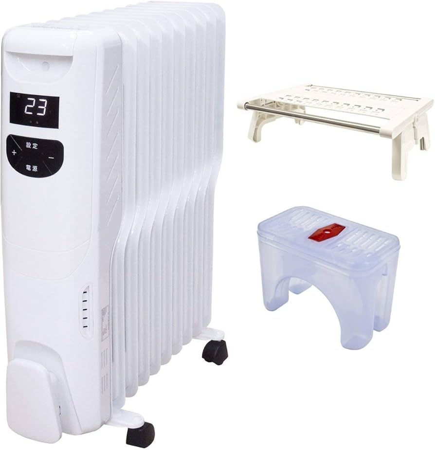 Amazon | ROSSO オイルヒーター 2017年モデル EJ-CA041 6畳～10畳対応