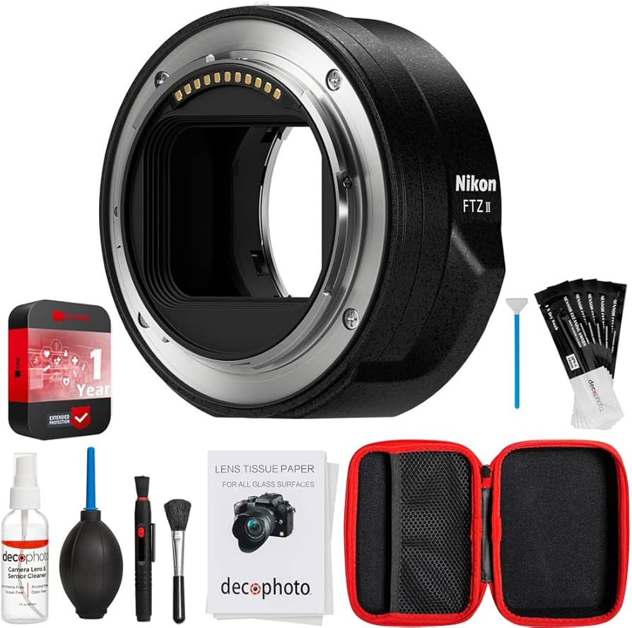 Amazon.com : Nikon 4264 FTZ II Lens Mount Adapter for F-Mount to Z