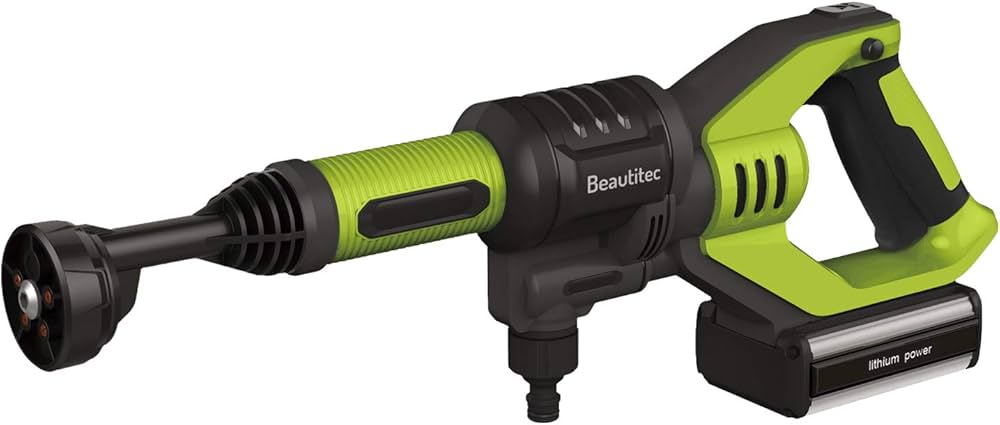 Amazon | Beautitec コードレス洗浄機KB007 (LGN) タンクレス 自吸式