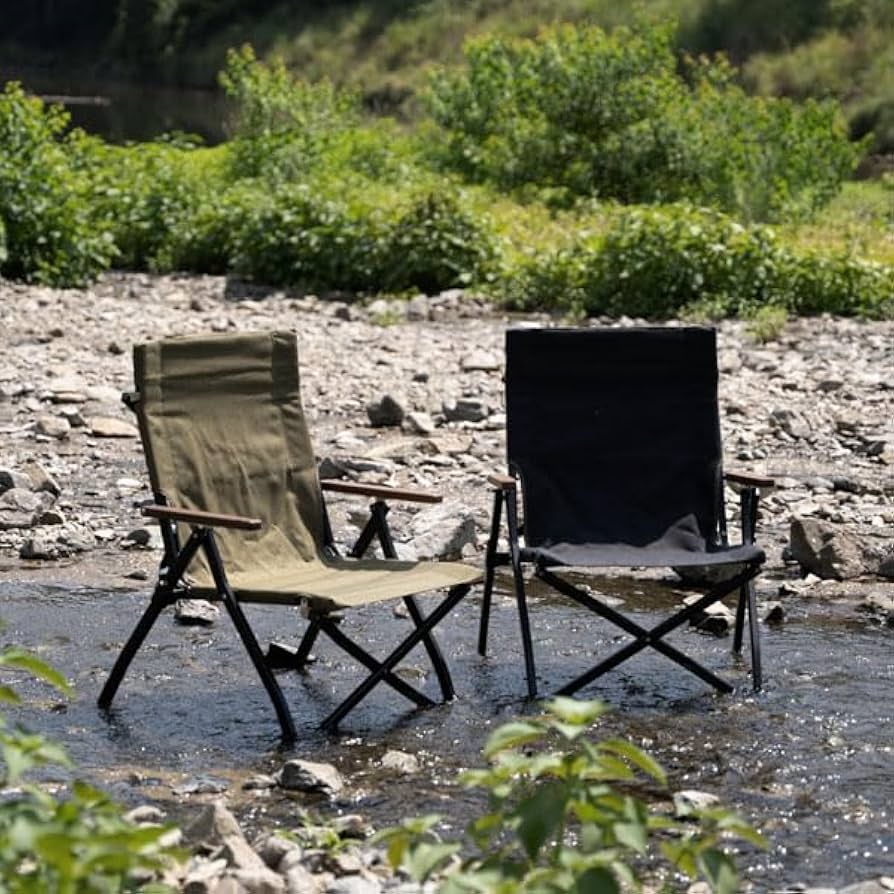 Amazon.co.jp: GROUSE SBM CHAIR (ブラック) ローチェア キャンプ
