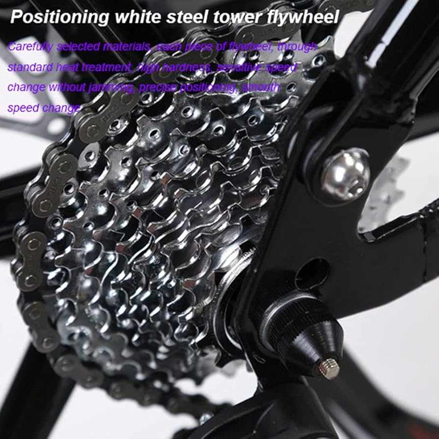 Amazon.co.jp: 大人用マウンテンバイク、ダブルディスクブレーキと衝撃