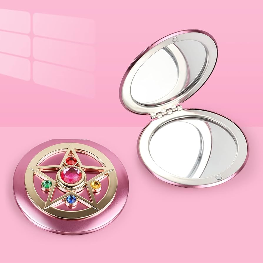 Amazon.co.jp: TUUWAI 化粧鏡 ポータブルミラー パーソナルメイク