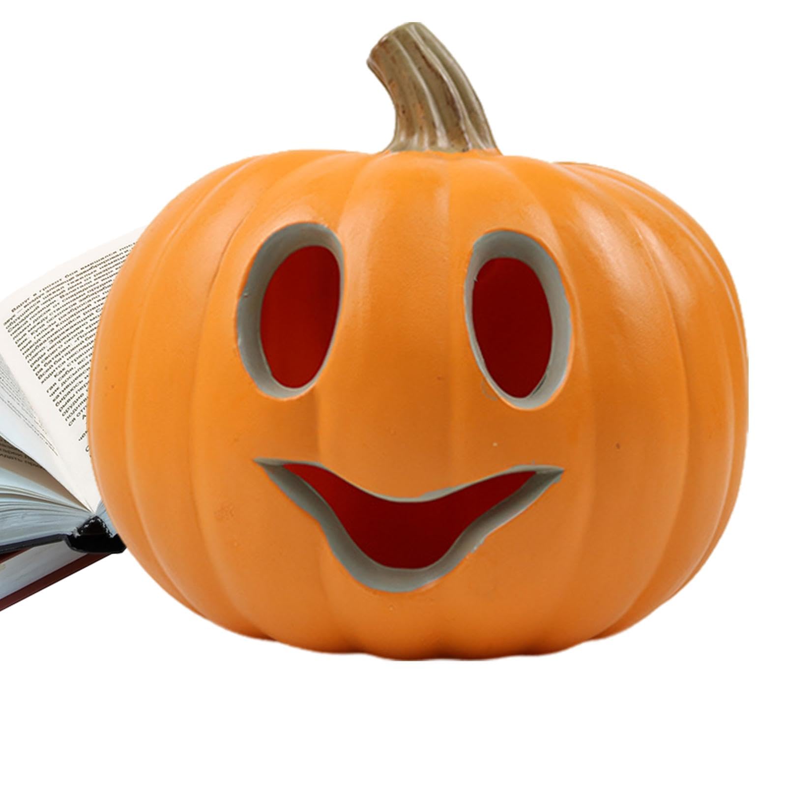 Amazon.co.jp: shjxi ハロウィンパンプキン LEDライト付き、LEDライト