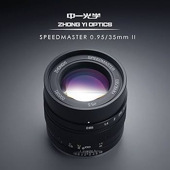 Amazon.co.jp: 中一光学(ZHONG YI OPITCS) 単焦点レンズ SPEEDMASTER