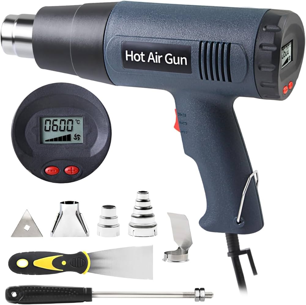 Amazon | ANRIS ヒートガン 液晶に温度調整 熱工具ヒートガン ヒートが