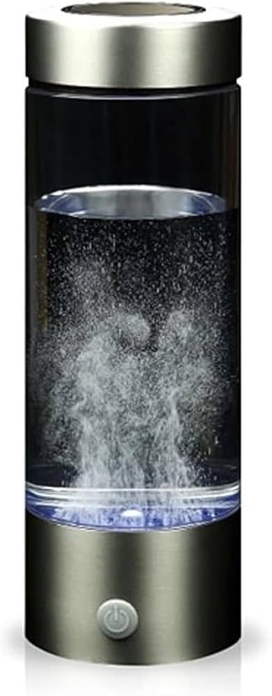 Amazon | 水素水生成器 420ml【3分生成・600〜700ppb・USB充電式】携帯