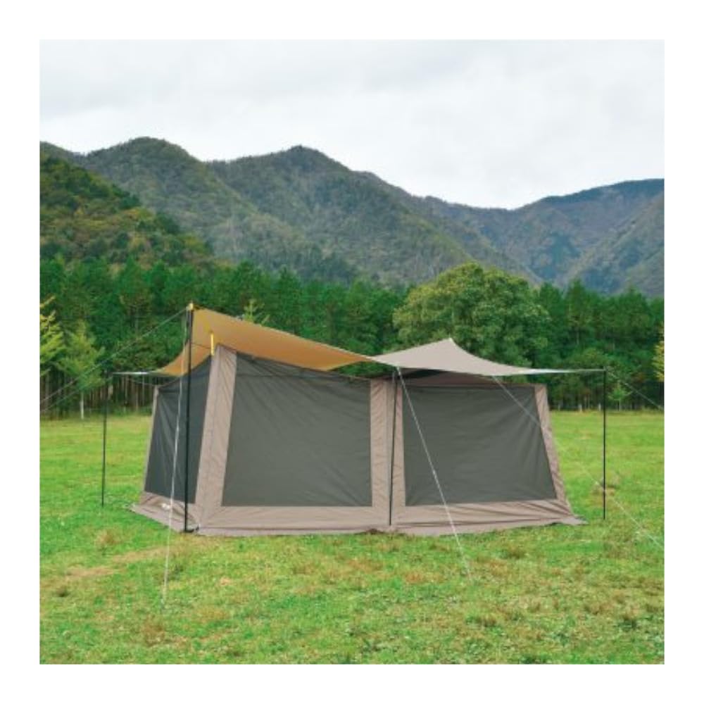 Amazon | REVOメッシュウォールⅡ（L） TAN | UniFlame | タープ