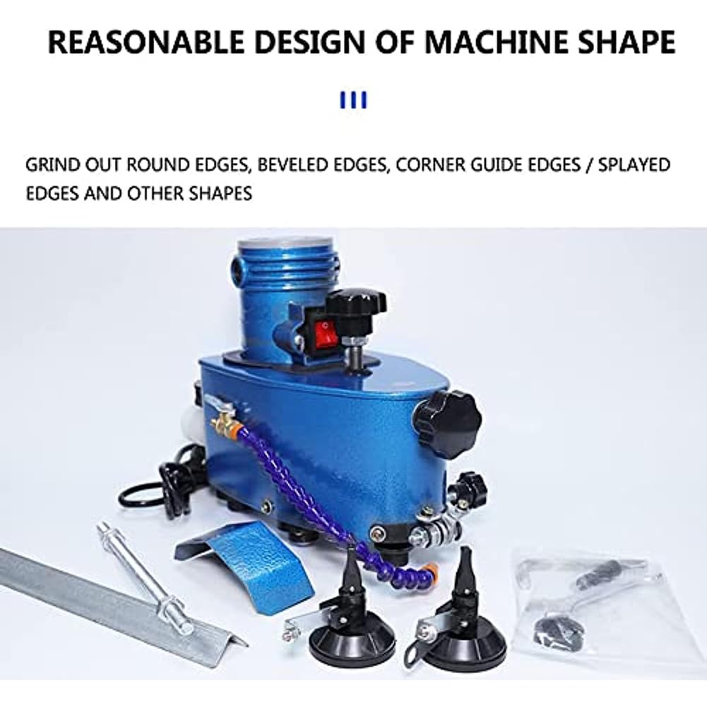Amazon.co.jp: 800W小型ポータブル電動手持ちガラスエッジ研磨機
