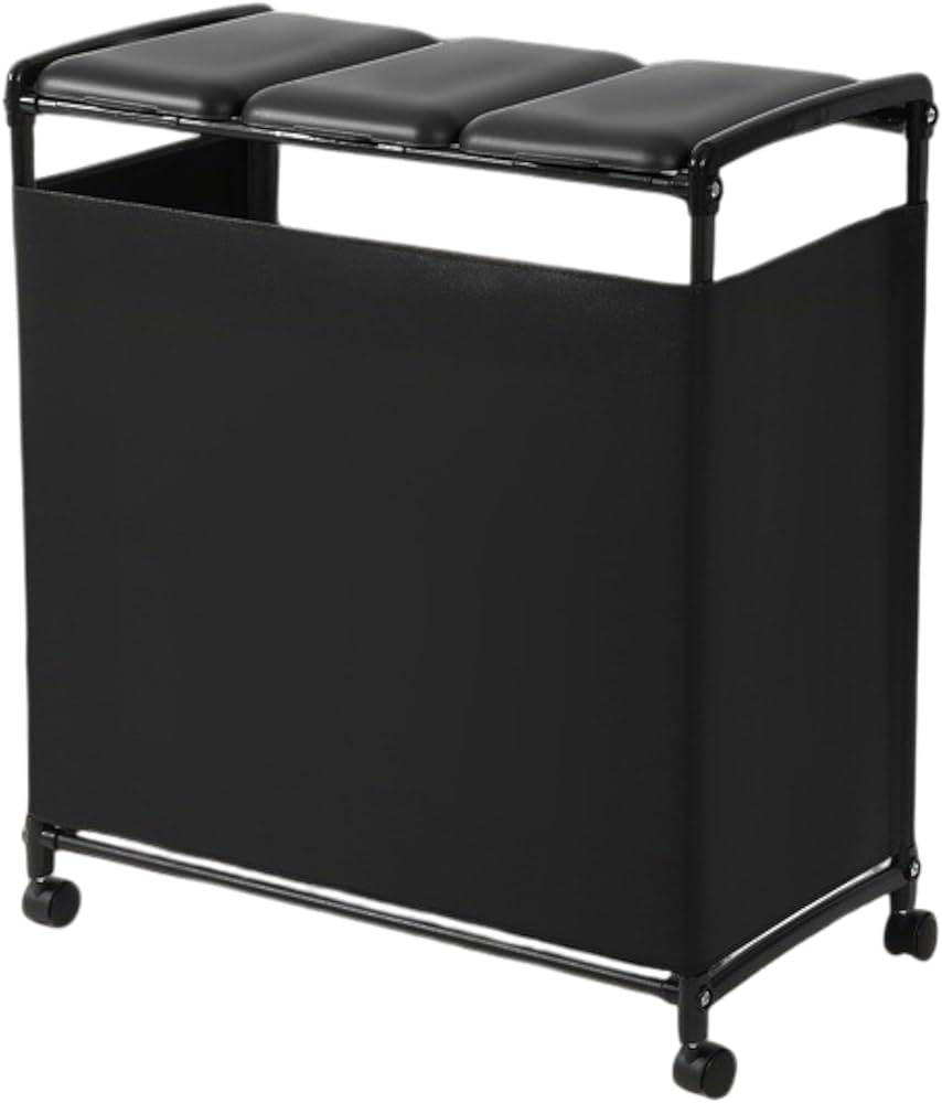 Amazon｜[MRG] ゴミ箱 3分別 目隠し付き 45L×3 ダストボックス スリム