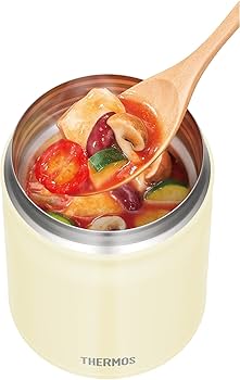 Amazon｜サーモス 真空断熱スープジャー 400ml クリームホワイト JBT