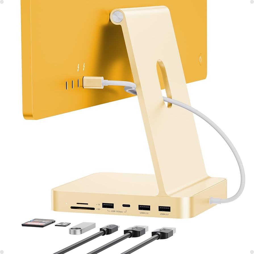Amazon.com: USB C HUB for iMac 24 inch 2021/2023/2024, PULWTOP USB