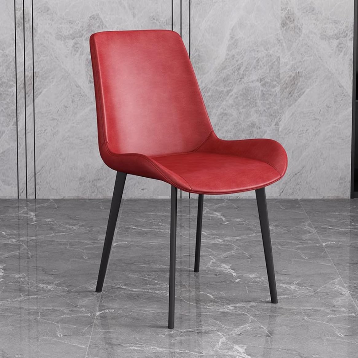 Amazon｜YJFFQ ダイニングチェア おしゃれ 一人用 椅子 クッション