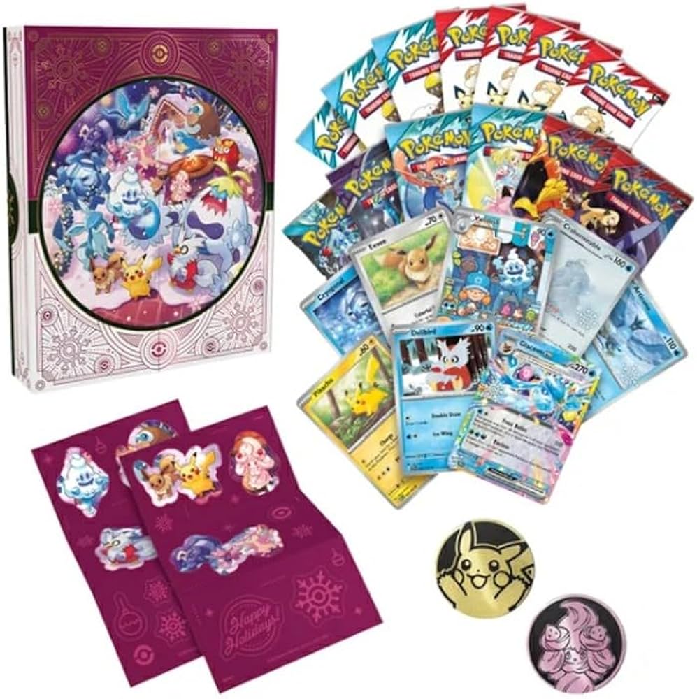 Amazon.co.jp: Pokemon ポケモン TCG 2025 Holiday Advent Calendar