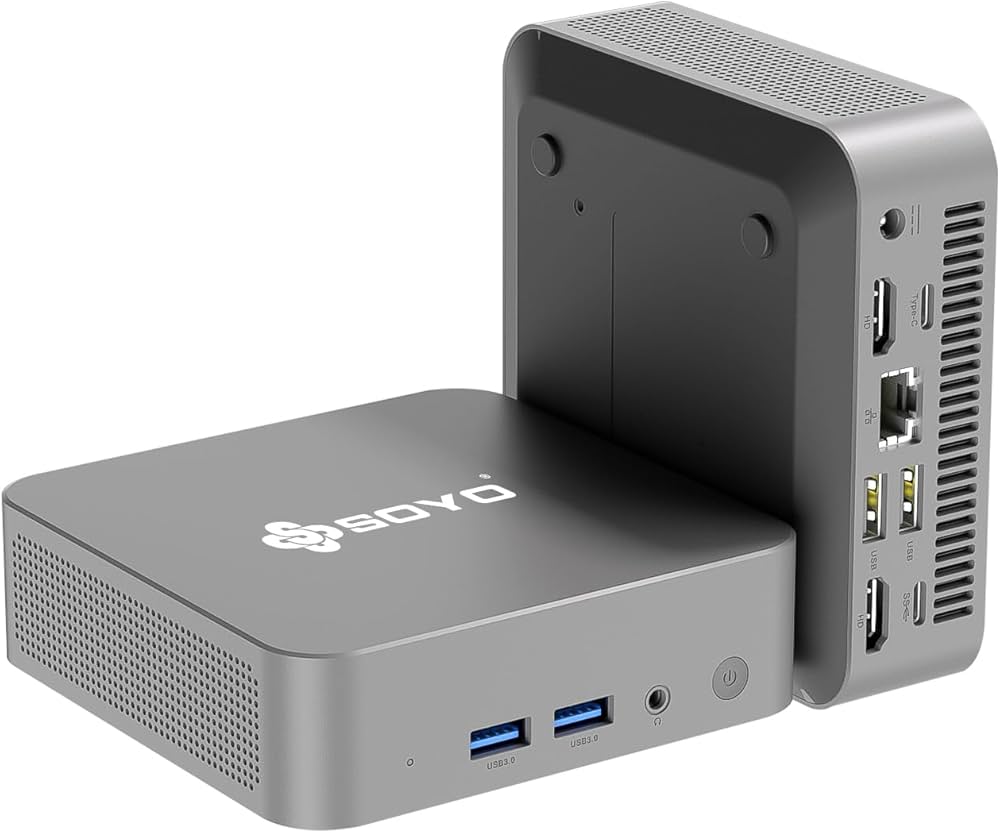 Amazon.co.jp: SOYO M4 Air ミニ PC 第12世代 インテルAlder-Lake N95