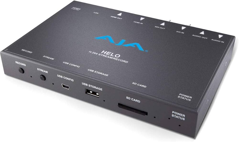 Amazon.co.jp: Aja HELO H.264 ストリーマー&レコーダー : 家電＆カメラ